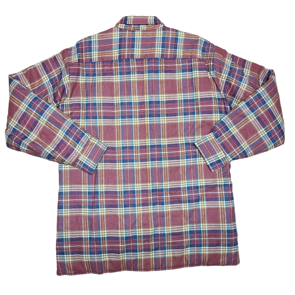 Backpacker Size Large Plaid Shacket - image 2